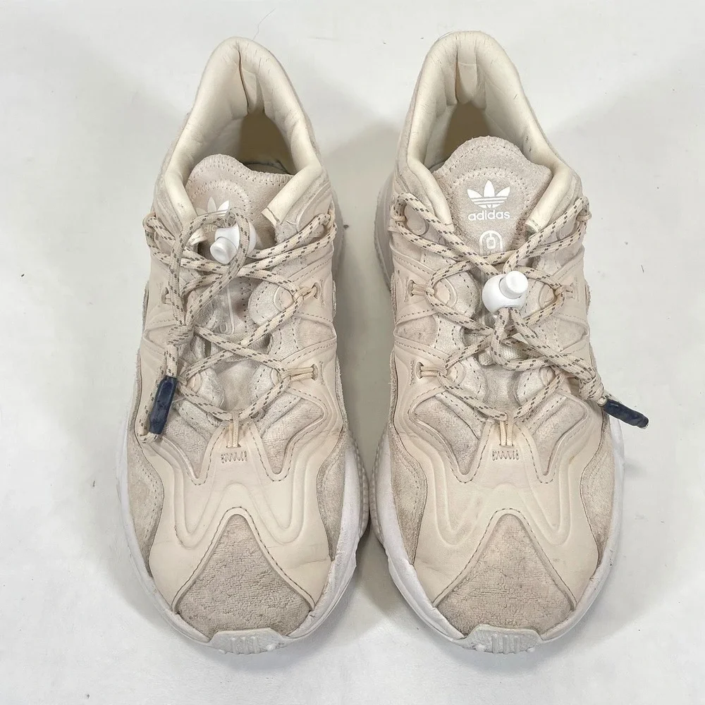 Adidas Ozweego Wonder White Sand Chunky Sneakers H01183 Womens 8.5